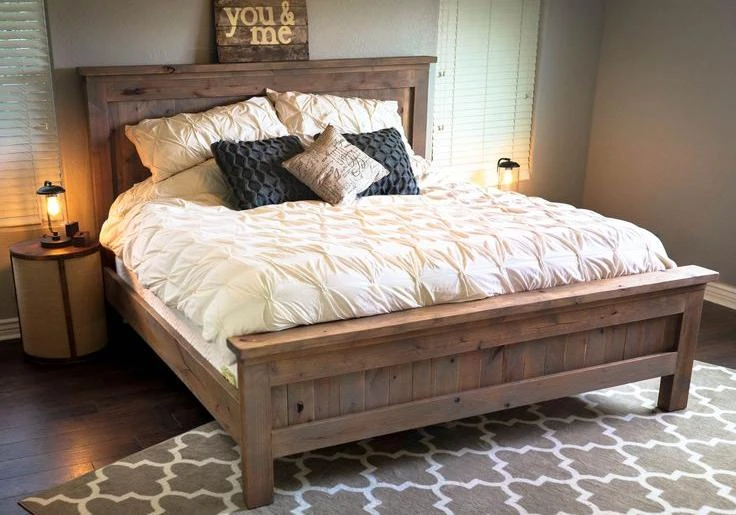 Как отреставрировать деревянную кровать?