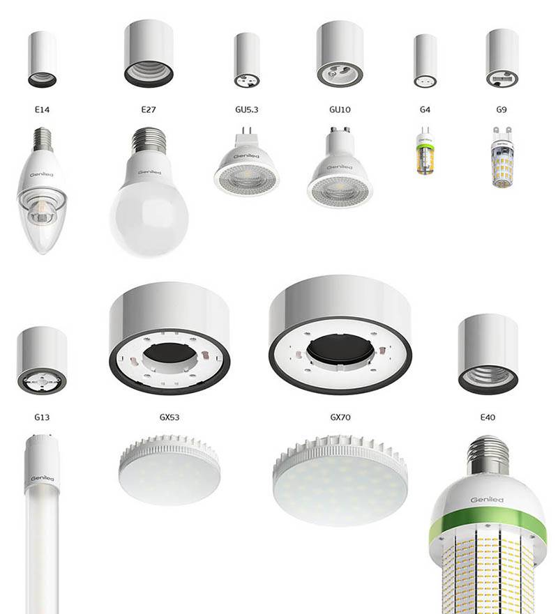Виды точечных светильников: какие выбрать для натяжных потолков