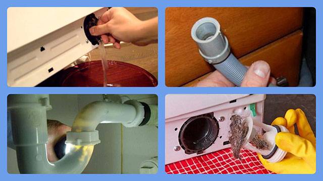 Аварийный слив стиральной машины. как слить воду из стиральной машины самостоятельно: советы и видео