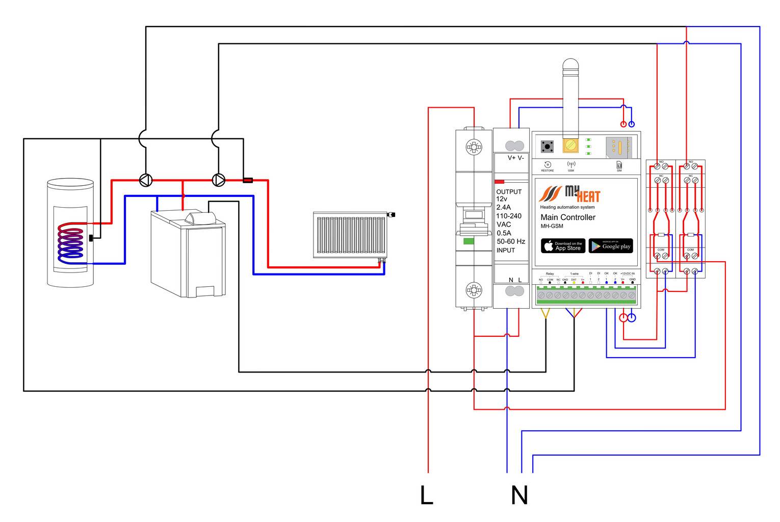 Терморегулятор для котла отопления: механический, беспроводной термостат