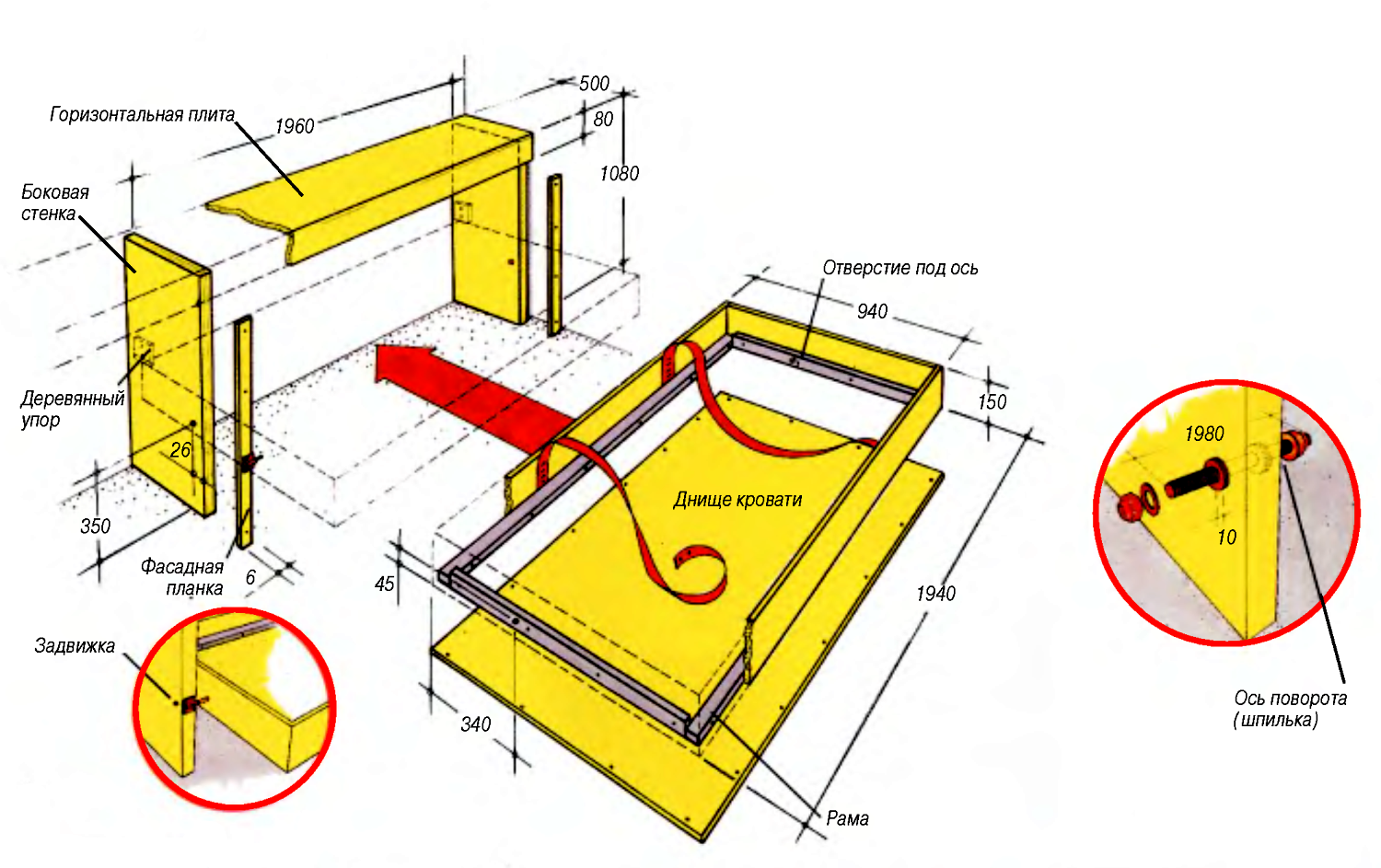 Как увеличить высоту кровати? - дизайн и интерьер