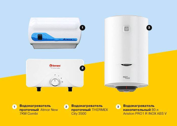 Какой водонагреватель лучше накопительный или проточный?