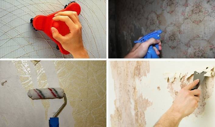 15 способов быстро снять старые обои со стен | только эффективные методы