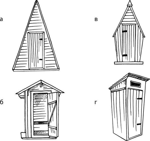 Туалет на даче своими руками – чертежи и размеры
