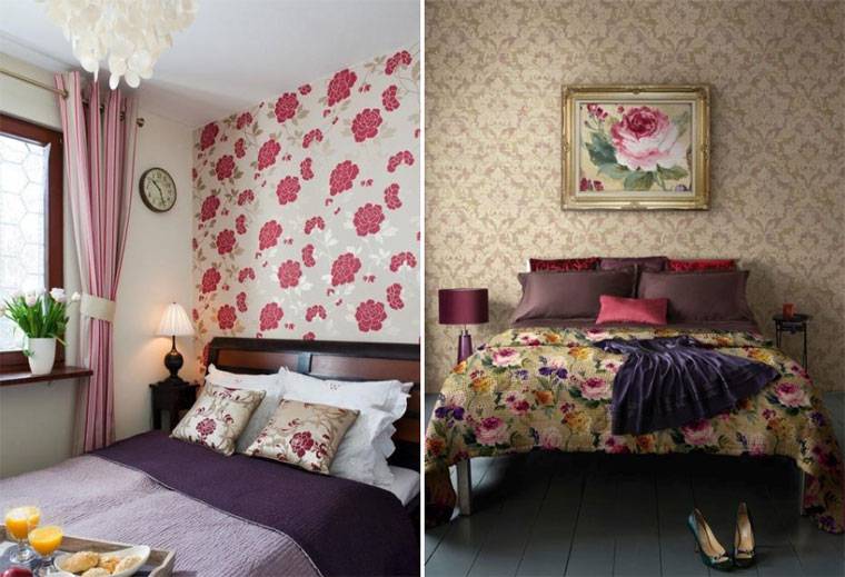 Красивые обои в спальню: топ-200 фото новинок дизайна