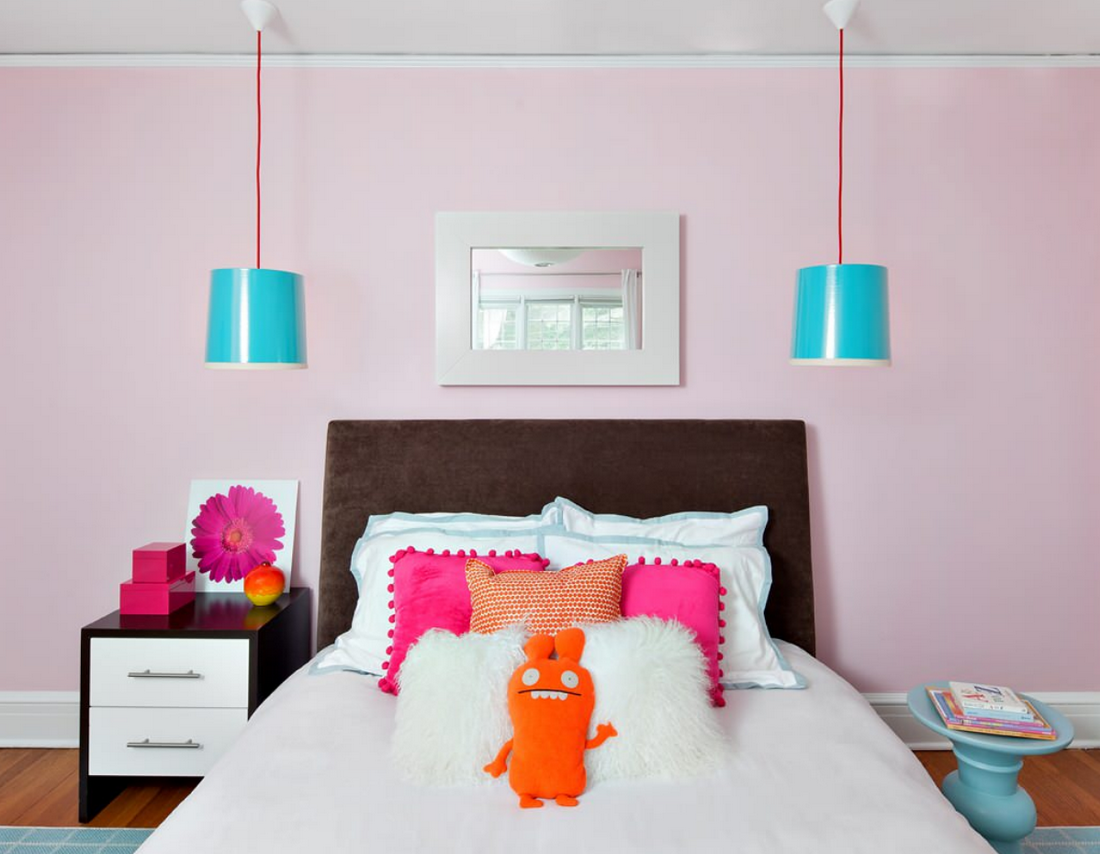 В какой цвет можно покрасить спальную комнату фото дизайн