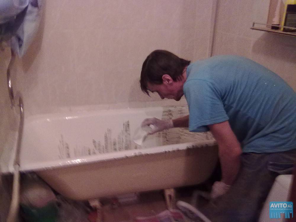 Все способы реставрации чугунной ванны своими руками