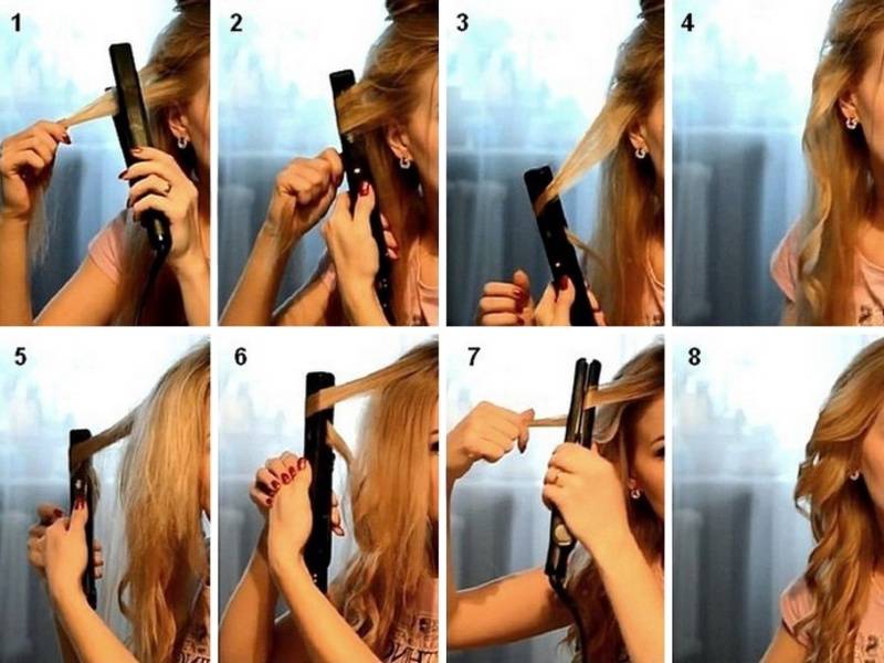 Как накрутить волосы на плойку: техники накручивания с фото